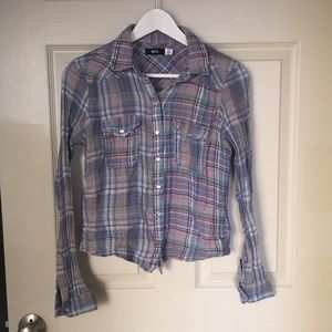 Urban Outfitters flannel top